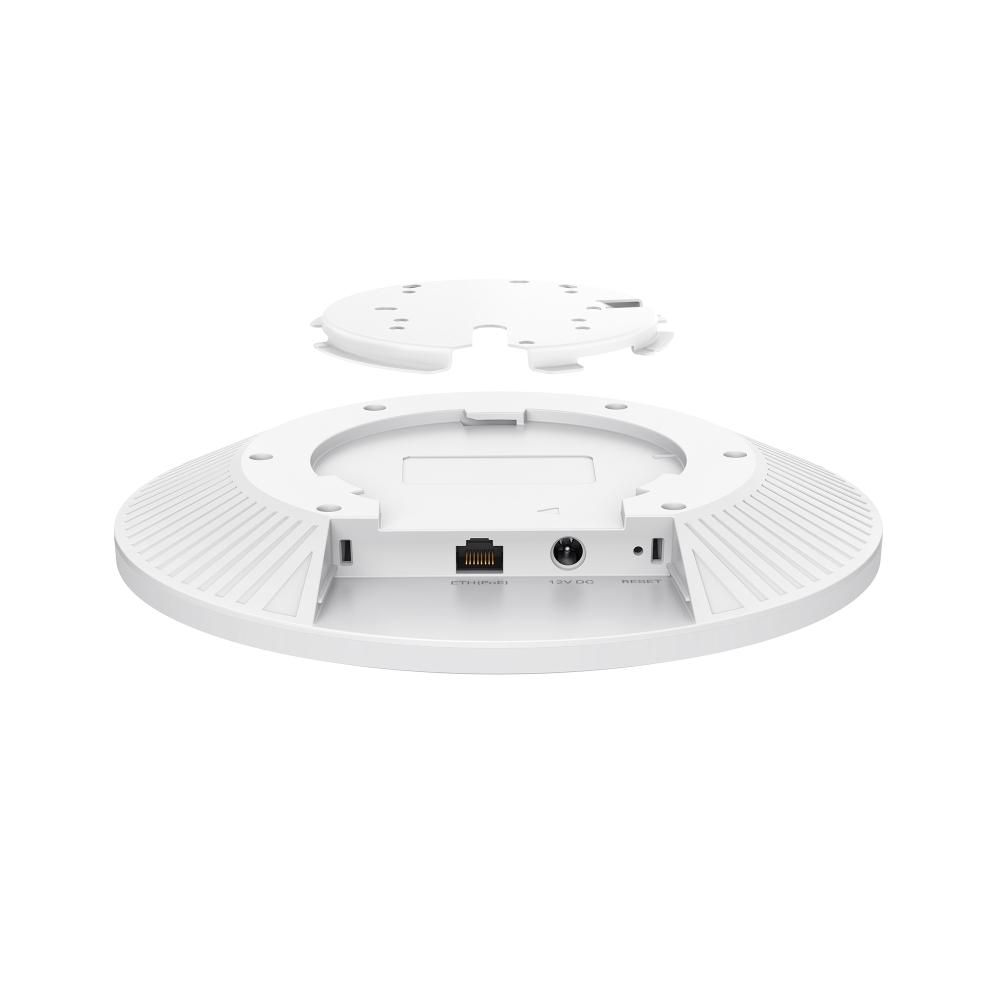 TP-Link Omada EAP773 Wi-Fi 7 access point with 10G PoE+ port, product photo courtesy TP-Link