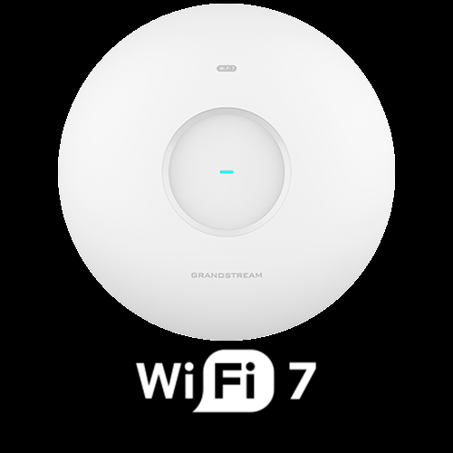 Grandstream GWN7674 tri-band Wi-Fi 7 access point, top view (image: Grandstream Networks)
