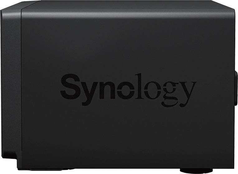 Synology DS1823xs+ desktop tower form factor (official Synology product image, cropped)