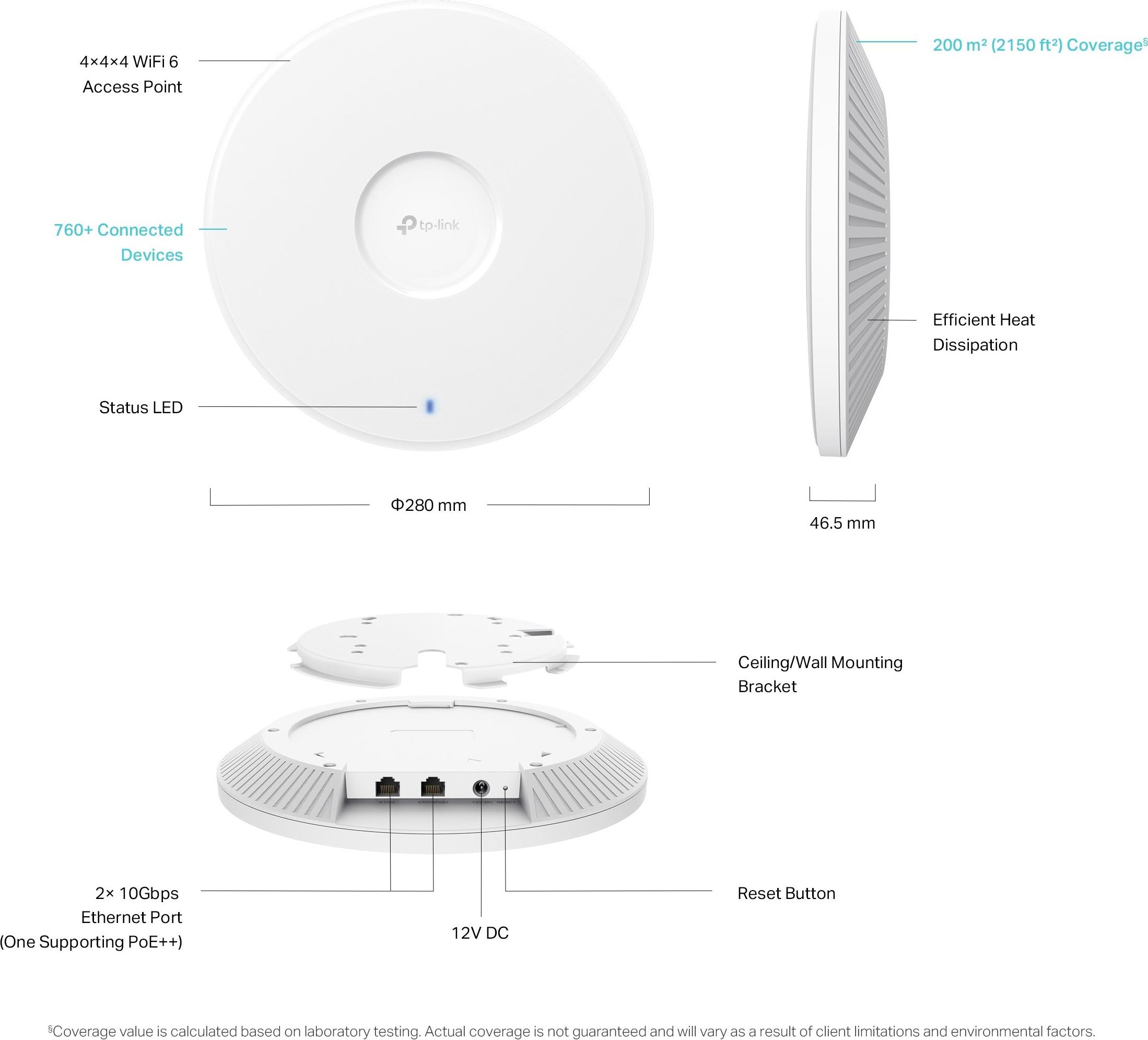 EAP783 build features and internal antenna layout