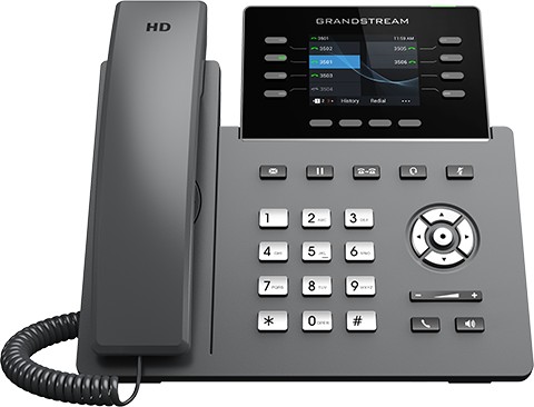 Grandstream GRP2624 IP phone front view