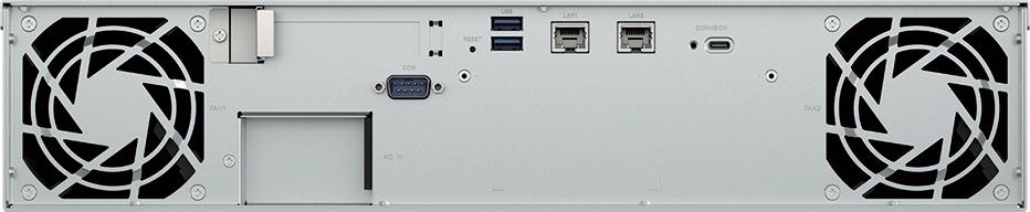 Synology RS1226+ rackmount NAS, alternate product view (official Synology product image)
