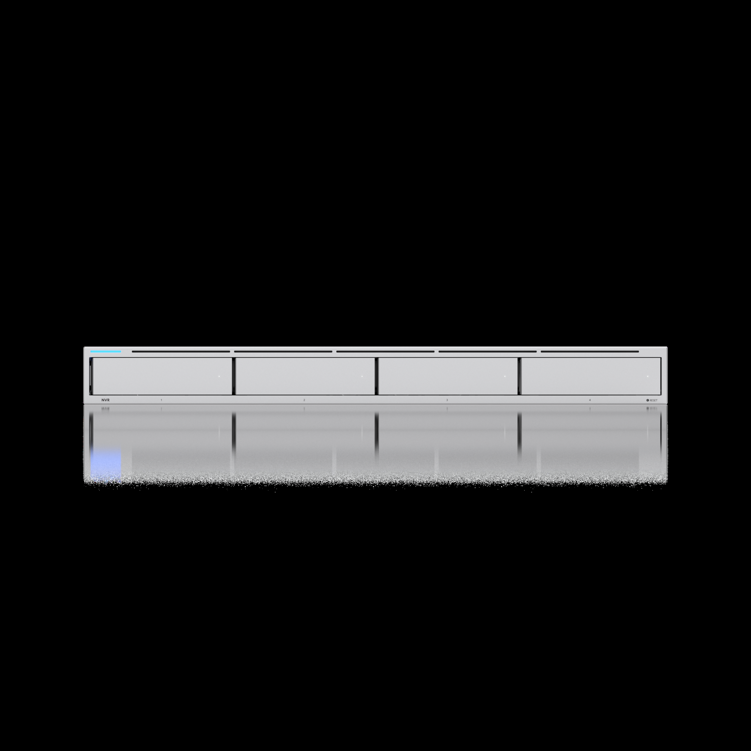 UNVR rack installation view, official product render courtesy Ubiquiti