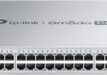 TP-Link Omada Pro S5500-48GP4XF 48-port PoE+ switch front view, product photo courtesy of TP-Link